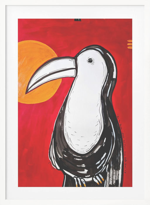 Toucan - it seems that God was in Costa Rica Framed Art Wall Decor