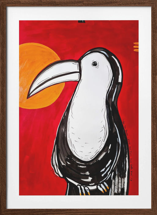 Toucan - it seems that God was in Costa Rica Framed Art Wall Decor