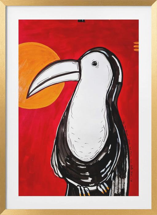 Toucan - it seems that God was in Costa Rica Framed Art Wall Decor