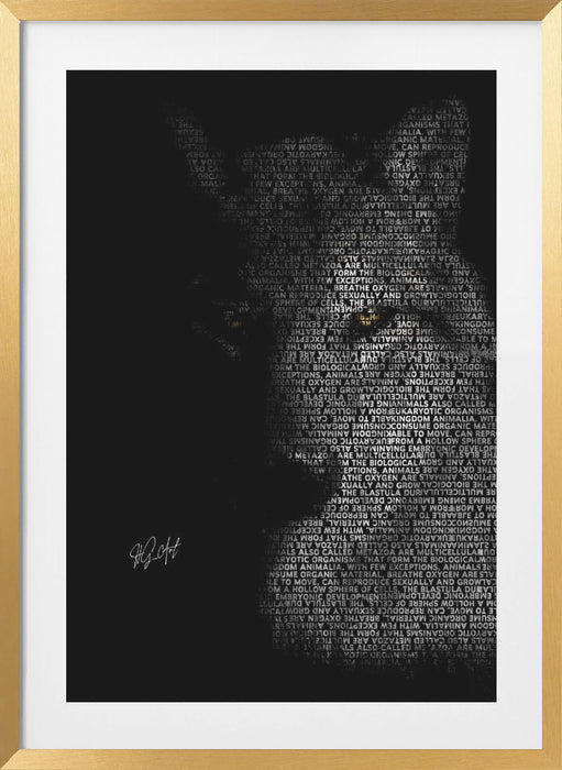 Wolf Framed Art Modern Wall Decor