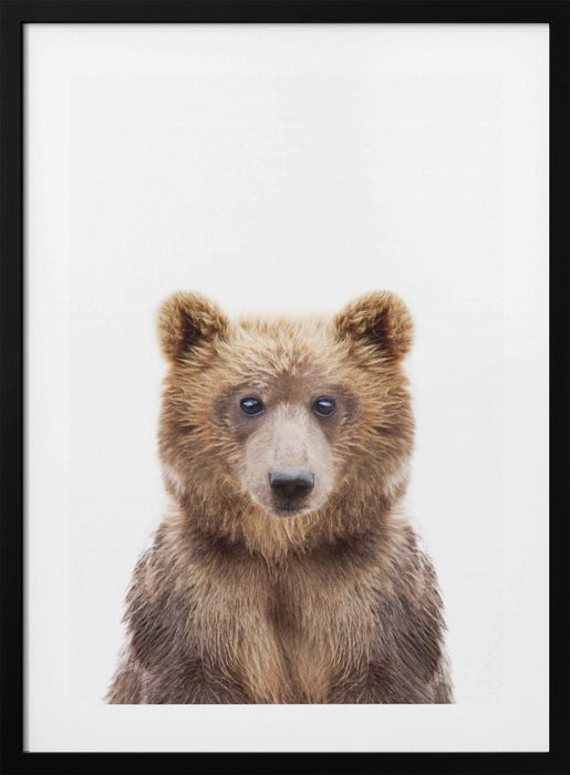 Baby Bear Framed Art Wall Decor