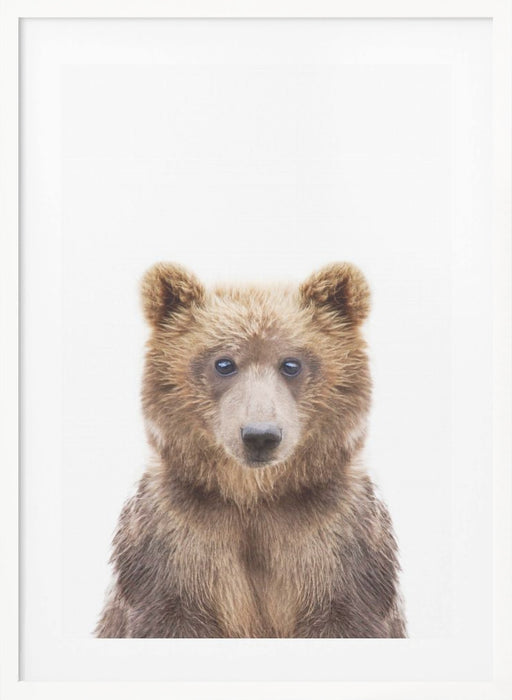 Baby Bear Framed Art Wall Decor