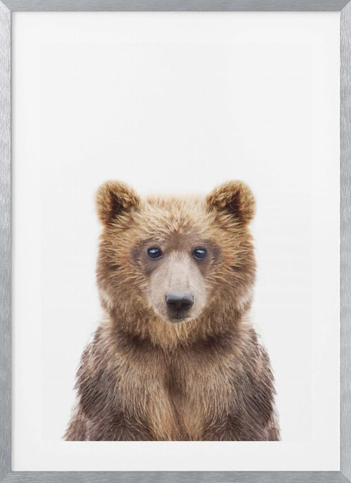 Baby Bear Framed Art Wall Decor