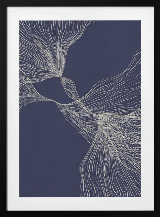 Interaction #1 Framed Art Modern Wall Decor