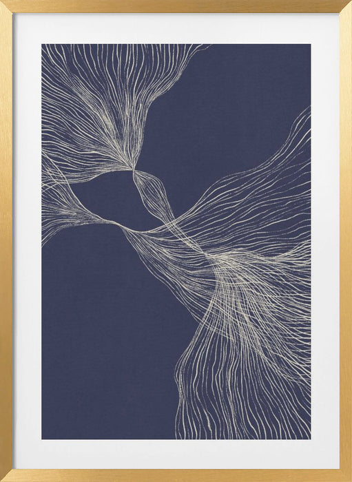 Interaction #1 Framed Art Modern Wall Decor