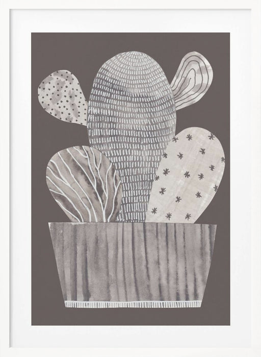 Little cactus Framed Art Wall Decor