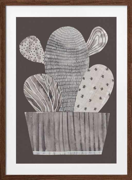 Little cactus Framed Art Wall Decor