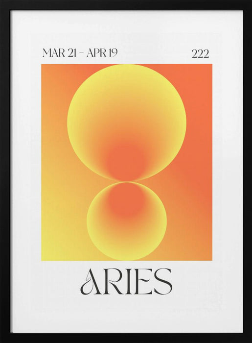 Aries Framed Art Modern Wall Decor