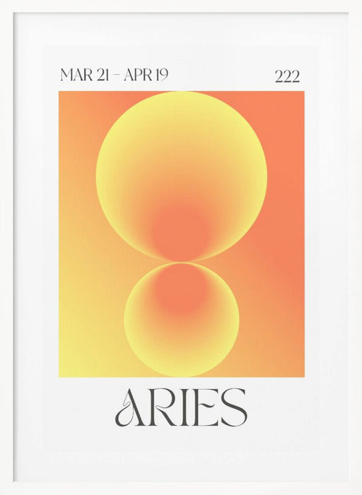 Aries Framed Art Modern Wall Decor