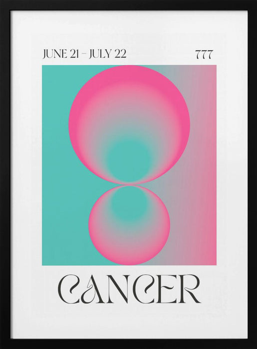 Cancer Framed Art Modern Wall Decor