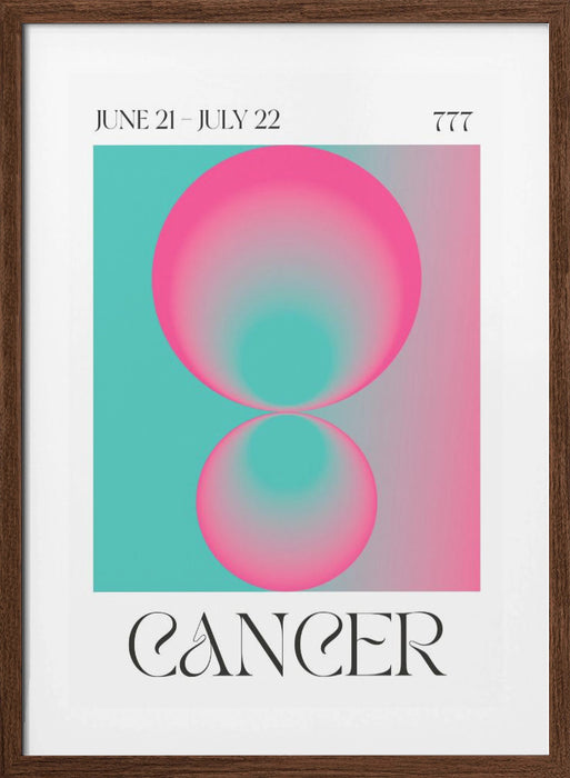 Cancer Framed Art Modern Wall Decor