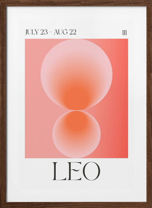 Leo Framed Art Modern Wall Decor