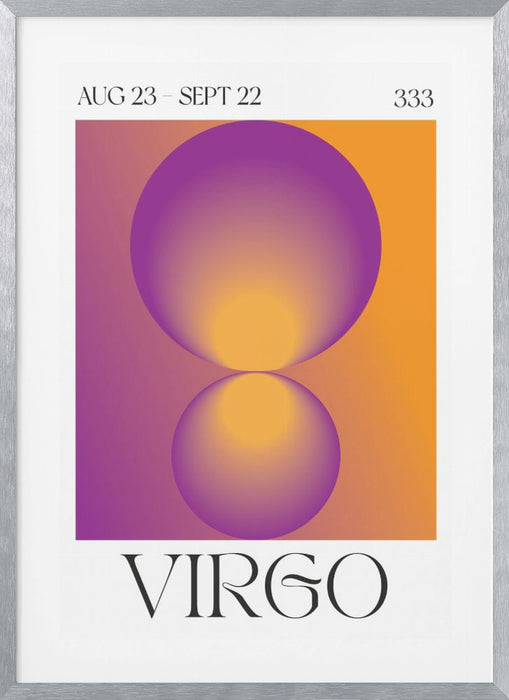 Virgo Framed Art Wall Decor