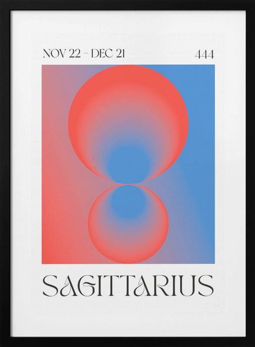 Sagittarius Framed Art Modern Wall Decor