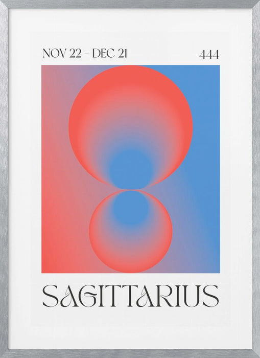 Sagittarius Framed Art Modern Wall Decor