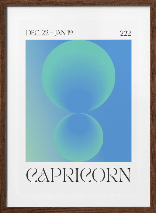 Capricorn Framed Art Wall Decor