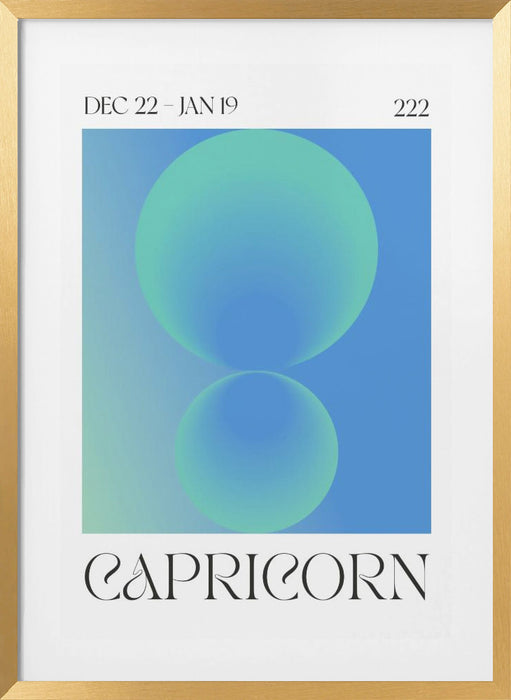 Capricorn Framed Art Wall Decor