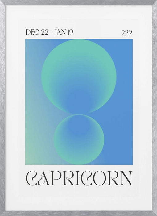 Capricorn Framed Art Wall Decor