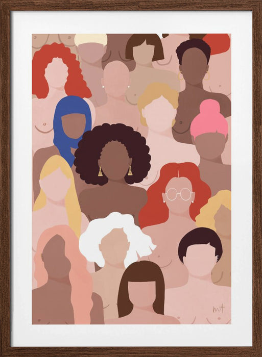 Who run the world Framed Art Wall Decor