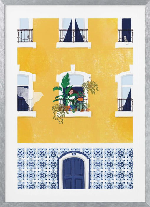 Lisbon Framed Art Modern Wall Decor