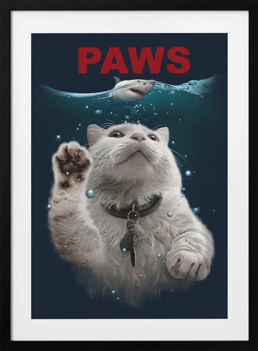 PAWS Framed Art Wall Decor