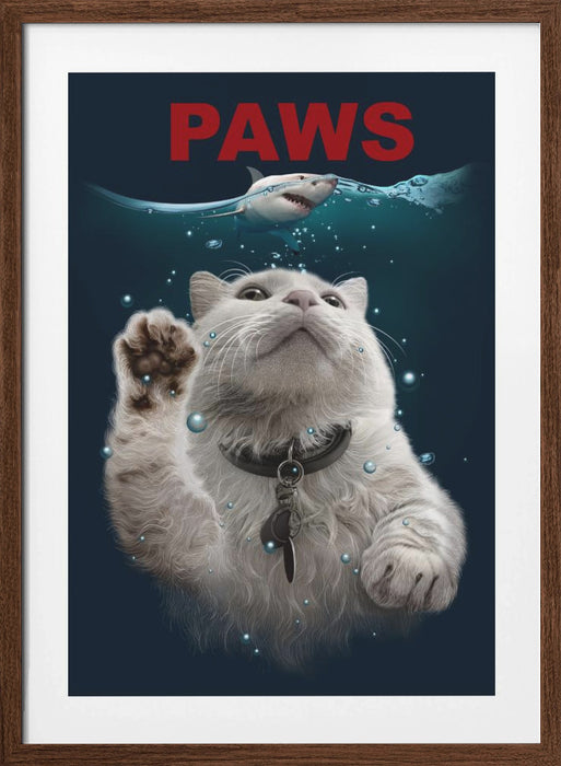 PAWS Framed Art Wall Decor