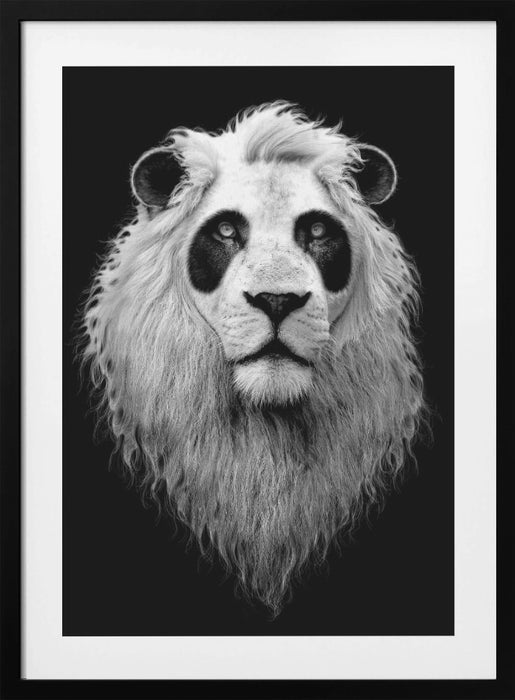 PANDALION Framed Art Modern Wall Decor