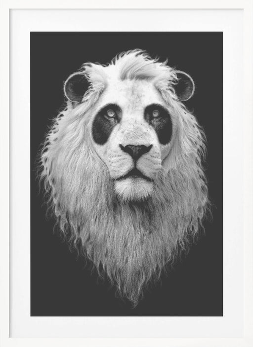 PANDALION Framed Art Modern Wall Decor