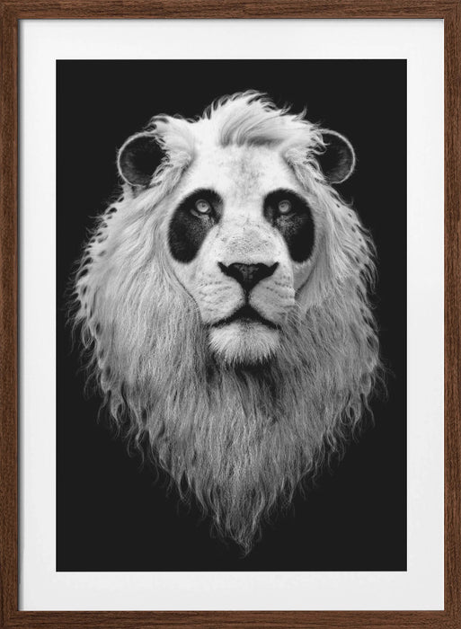 PANDALION Framed Art Modern Wall Decor