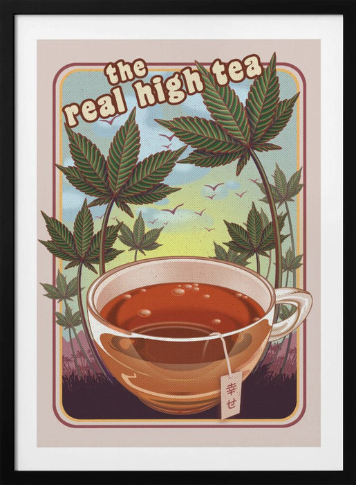 THE REAL HIGH TEA Framed Art Wall Decor