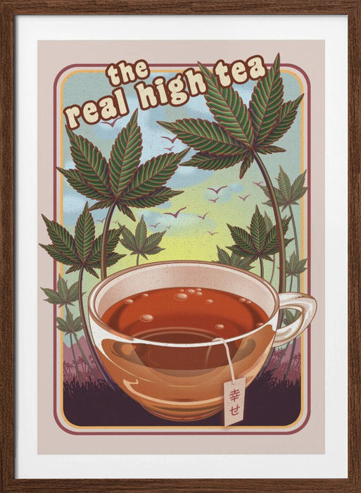 THE REAL HIGH TEA Framed Art Wall Decor