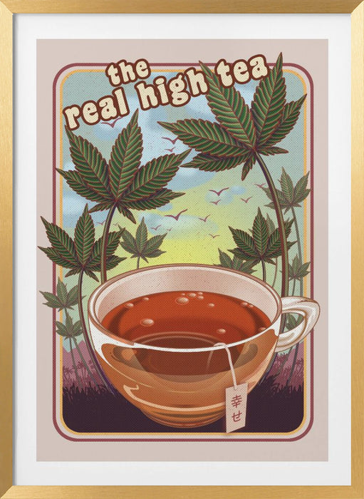 THE REAL HIGH TEA Framed Art Wall Decor