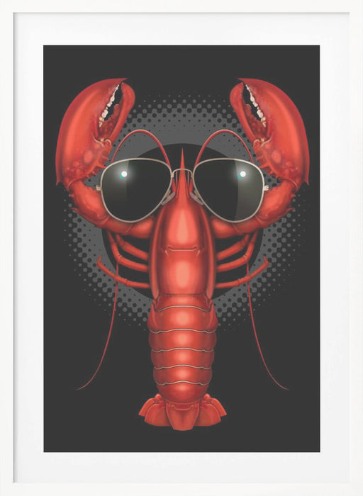 cool lobster Framed Art Modern Wall Decor