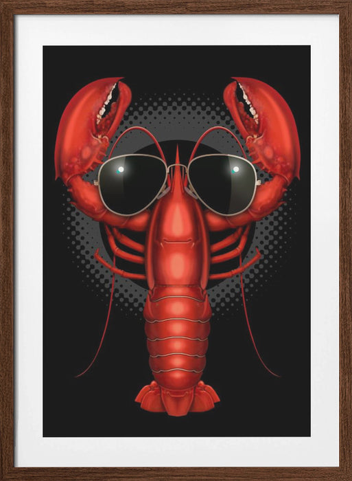 cool lobster Framed Art Modern Wall Decor