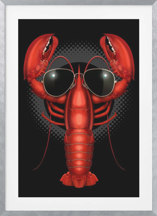 cool lobster Framed Art Modern Wall Decor