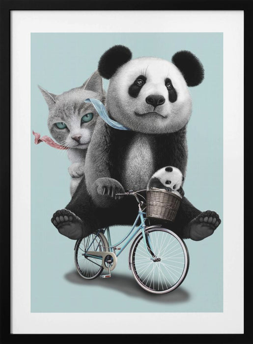 best friends go riding Framed Art Wall Decor