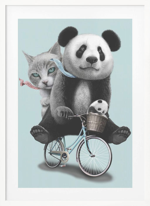 best friends go riding Framed Art Wall Decor