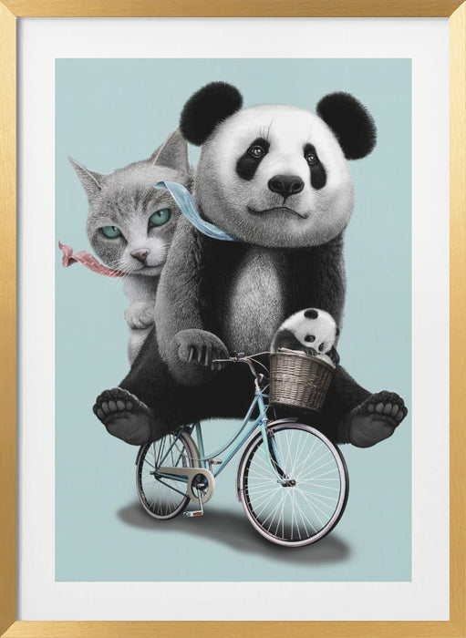 best friends go riding Framed Art Wall Decor