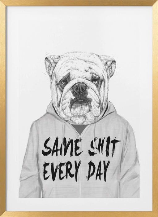 Same shit... Framed Art Modern Wall Decor