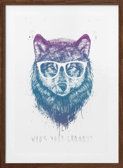 Who's your granny? Framed Art Wall Decor