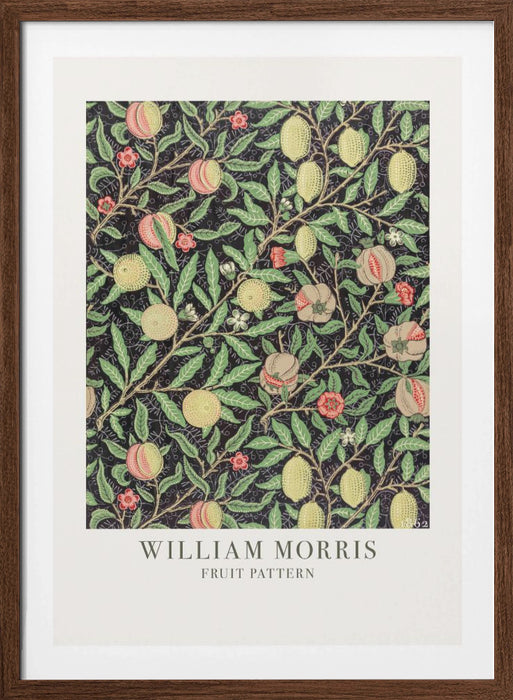 Fruit Pattern Framed Art Modern Wall Decor