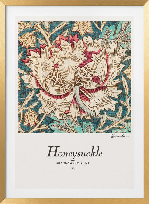 Honeysuckle Framed Art Modern Wall Decor