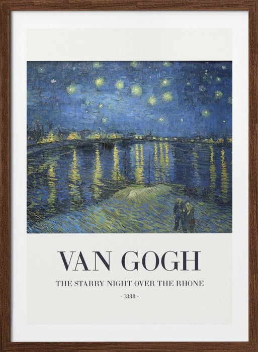 The Starry Night Over The Rhone Framed Art Wall Decor