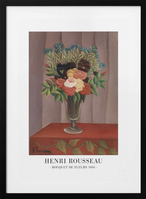 Bouquet De Fleurs 1910 Framed Art Wall Decor