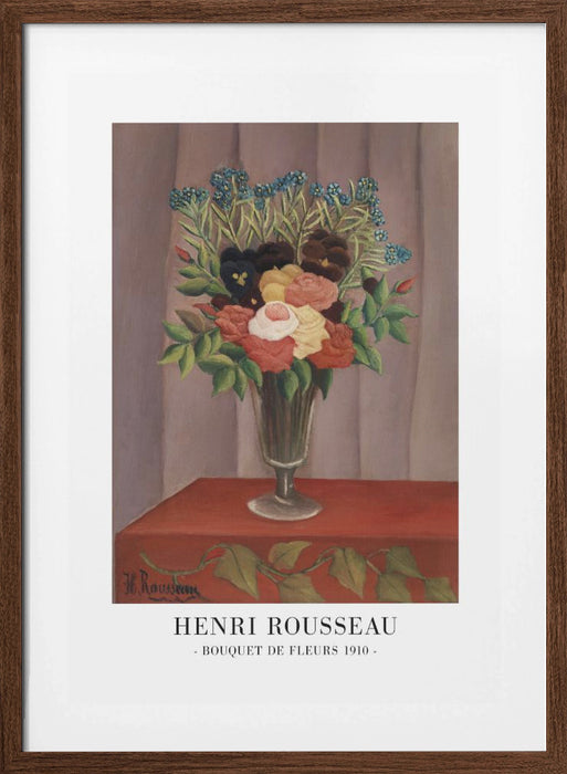 Bouquet De Fleurs 1910 Framed Art Wall Decor