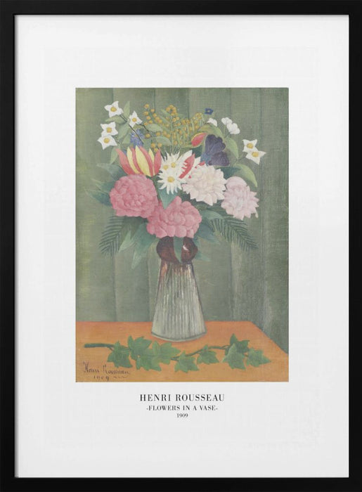 Flowers In a Vase Framed Art Wall Decor