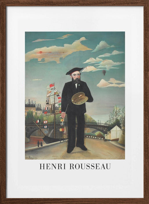 Self Portrait 1890 Framed Art Wall Decor