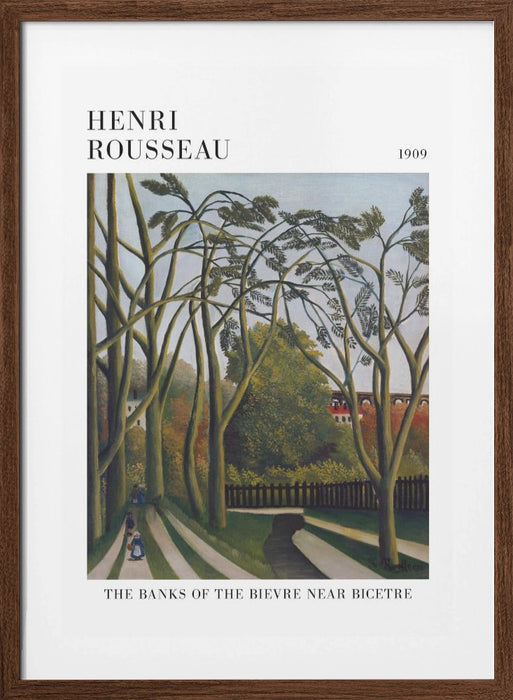 The Banks Of The Bier Near Bicetre Framed Art Modern Wall Decor