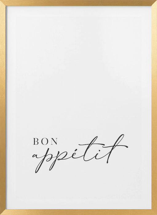 Bon appétit Framed Art Modern Wall Decor