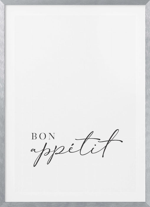 Bon appétit Framed Art Modern Wall Decor